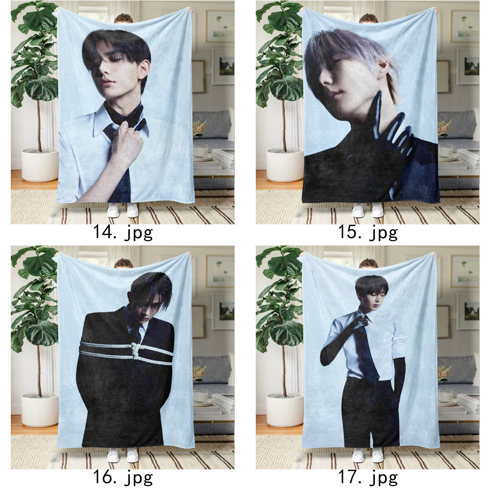 ENHYPEN 'DESIRE: UNLEASH' Chăn Flannel in một mặt Chăn Flannel