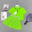 Bộ thể thao nữ, Bộ Áo Váy kiểu mới chơi Pickleball, Golf Tennis-QC cao cấp