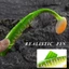 DARON Mô Phỏng Mồi Câu Cá, Mồi Mắt 3D Shad Mềm Swimbait, Chìm Mềm Mồi Hành Động Thực Tế Silicone T Tail Mồi Mềm Bass Câu Cá