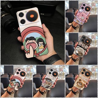 Ốp Điện Thoại Bền Dễ Thương Cho ZTE Nubia Music Bọc Toàn Bộ Silicone TPU Chống Bụi Bẩn Chống Bụi Graffiti Thiết Kế Thời Trang Hoạt Hình Ốp Lưng Túi Điện Thoại Cặp Đôi Bảo Vệ Chống Va Đập