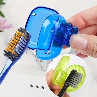 5 / 10 / 15 Cái Vỏ bảo vệ đầu bàn chải đánh răng di động / Giá đỡ bàn chải đánh răng du lịch ngoài trời Phụ kiện phòng tắm