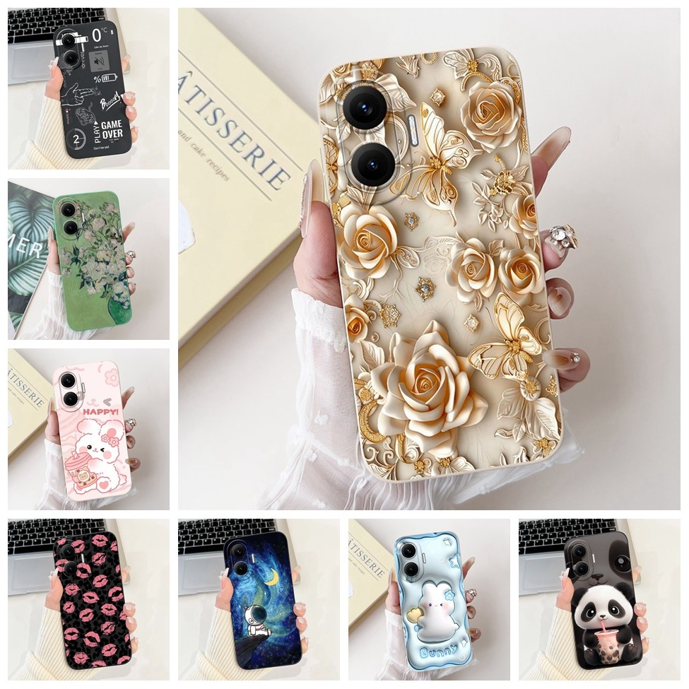 Ốp Điện Thoại 5G Cho Redmi Turbo 4 Pro Vỏ Silicon Hoạt Hình Dễ Thương Thời Trang Sang Trọng Ngộ nghĩnh Mát Sơn 25053RT47C