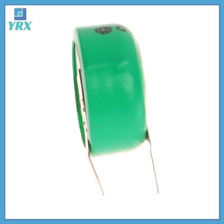 YRX 10 Chiếc 1.2V 40mAh Ni-MH Có Chân Hàn Cho Hẹn Giờ Đồ Chơi Đồng Hồ Máy Trợ Thính Thiết Bị Năng Lượng Mặt Trời Nút Đồng Xu Cell.