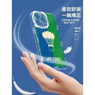 Ốp Cầu Lông YONEX Cho Xiaomi Redmi Note 13 14 12 11 10 9 Pro Plus 4G 5G 10S 11S 12S 14C 13C 12C 10C Bao Silicon Mềm Trong Suốt