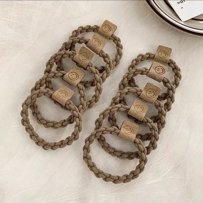 Dây buộc tóc có độ đàn hồi cao, bền, kiểu dáng đơn giản và thanh lịch, dây buộc tóc kiểu mới 2025 cho phụ nữ, phụ kiện tóc bán buôn