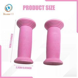 Dovewill Trẻ Em Tay Lái Xe Đạp Tay Cầm, Xe Đạp Grip Mềm Cho Bé Trai và Bé Gái - Phụ Kiện Lắp Đặt Dễ Dàng Bảo Vệ Tay Cầm