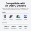 UGREEN USB4.0 Gen3 40Gbps PD240W USB-C Cáp sạc nhanh truyền dữ liệu siêu nhanh cho điện thoại Laptop