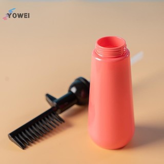 Lược tô màu tóc YOWEI Chai nhuộm tóc rỗng có cọ bôi Salon phân phối VN