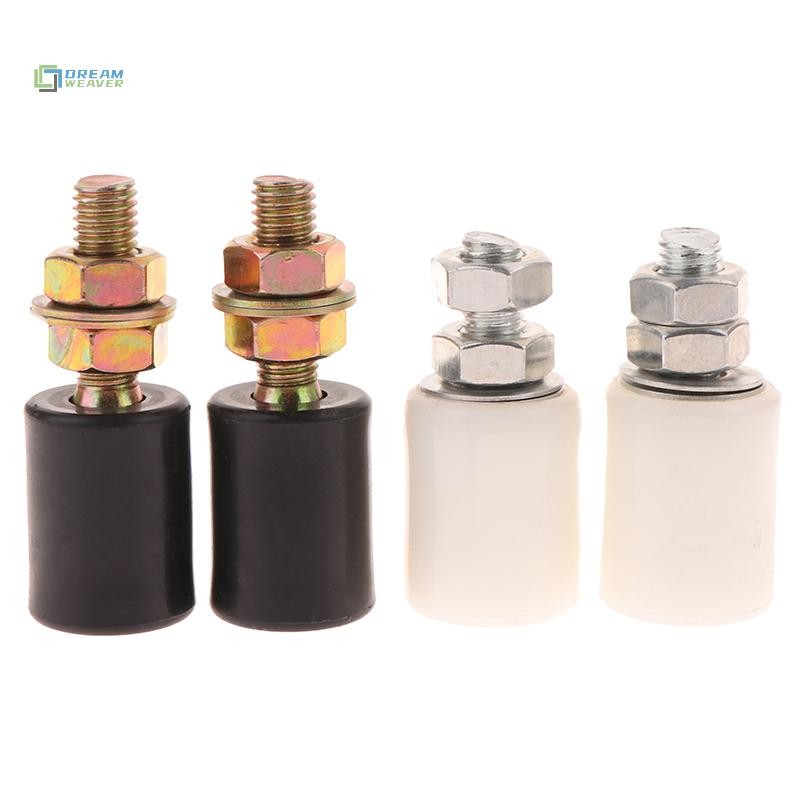 [Dream] 1 Bộ Hướng Dẫn Bánh Xe Sân Cửa Con Lăn Hướng Dẫn Cửa Trượt Con Lăn Có Giá Đỡ L-Pillar Con Lăn Nylon Đôi Có Thể Điều Chỉnh mới