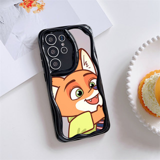 Ốp Gương Họa Tiết Kem Cặp Đôi Nick Và judy Cho TECNO Infinix HOT 20 30 30I 9 20I 12 50 PRO PLAY NOTE 40 SMART 6PLUS 7 6HD 8 50PRO SPARK GO 2025 GT10PRO CAMON ZERO Vỏ NYJM