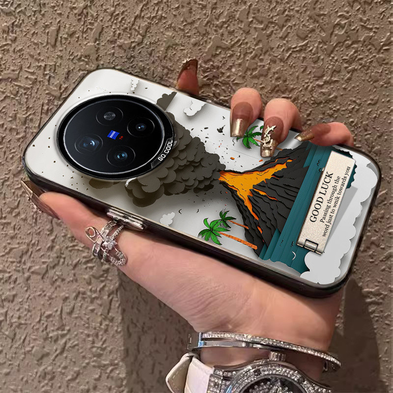 Ốp lưng điện thoại Vivo X200Pro tương thích, bảo vệ toàn diện X200, X200 Pro Mini, mới, mờ