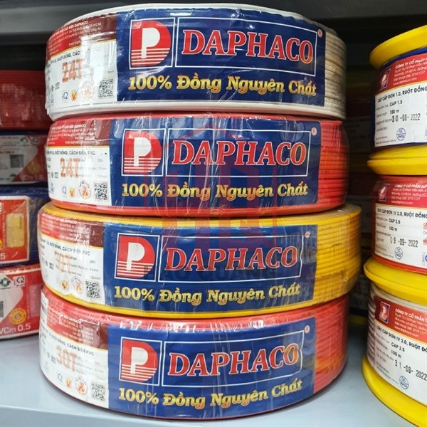 [Mét] Cáp điện Daphaco 2x30 (30T) lõi đồng – Dây điện dân dụng cao cấp – Bán lẻ theo mét