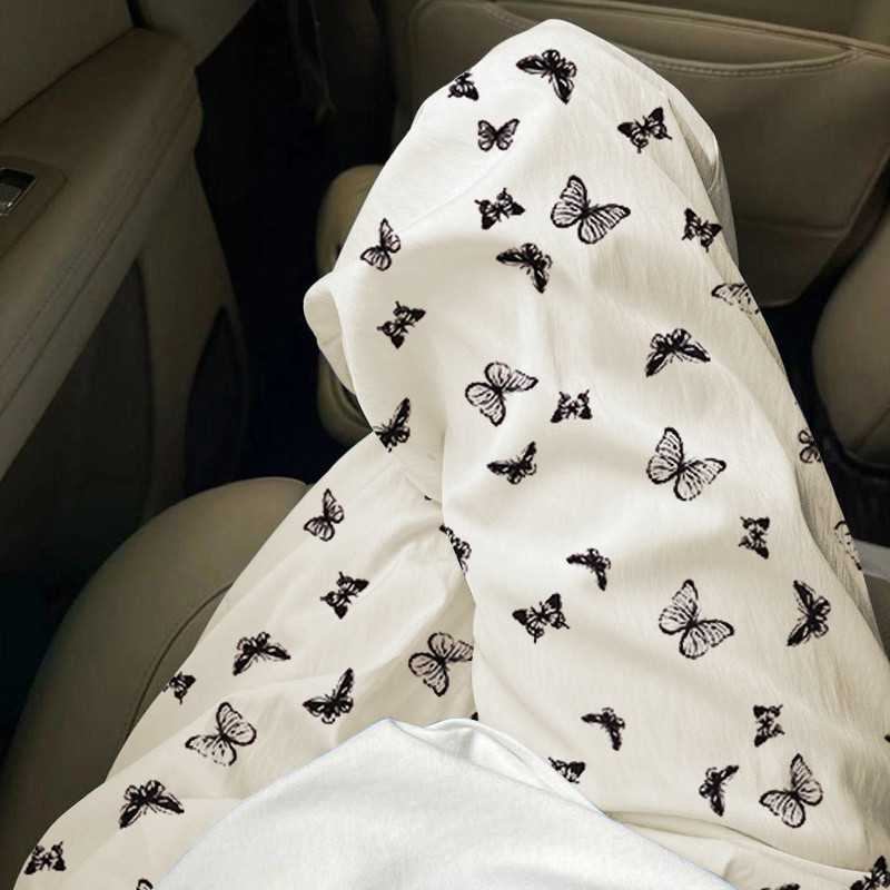 Polka dot pants Quần casual in hình chó cotton mây phong cách Hàn Quốc
