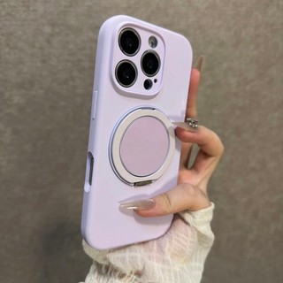 Ốp điện thoại giá đỡ từ tính xoay 360 độ bằng silicon lỏng cho iPhone 16 Pro Max 15 14 13 12 Pro Max bảo vệ camera chống sốc, ốp lưng cứng chống rơi