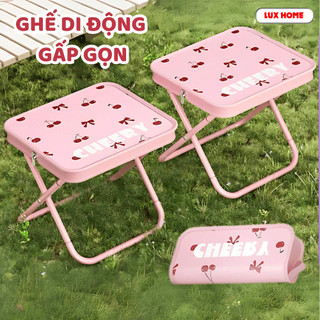 Ghế Gấp Gọn Dạng Túi Mang Đi Du Lịch, Dã Ngoại Luxhome, Ghế gấp ngoài trời, Ghế cắm trại, Ghế câu cá