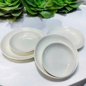 Dĩa sứ tròn nhiều size 15cm / 18cm / 19cm / 20cm / 23cm