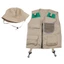 GODD Kids Explorer Kit với áo Vest và mũ Safari cho bé trai 4-6 tuổi Bé gái Trang phục Safari trẻ em STEM Nhà thám hiểm ngoài trời K