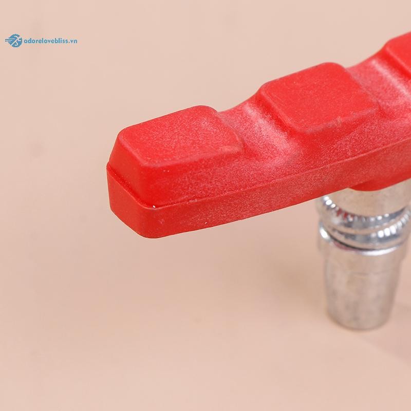 THÊM 1 Miếng Má Phanh Xe Đạp V-Brake Cao Su Xe Đạp Đường Bộ Phanh Miếng Lót Giày Vành Phanh Chống Chịu Lực Phụ Kiện Đi Xe Đạp BSS