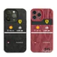 ibumpers Ốp Điện Thoại iPhone Logo Ferrari Phong Cách Đua Xe Tuyệt Vời Họa Tiết Cho IPhone 16 15 14 12 13 11 Pro Max IP 7 8 Plus X XS XR Xếp Ly Ốp Lưng Silicon Mềm Chống Sốc