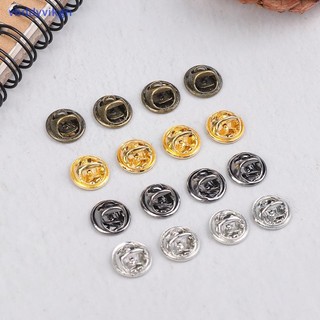 VHDD 50 Bộ Vòng Kim Loái Khóa Pin Lưng Trâm Huy Hiệu Giá Đỡ Ve Áo Đế Cho DIY Trang Sức Thổ Cẩm Thủ Công Phụ Kiện VN