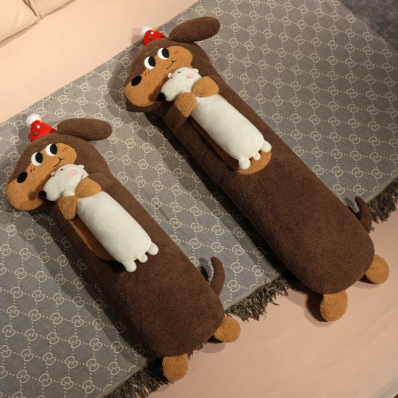 Dachshund Gối Dài Chó Con Sang Trọng Đồ Chơi Sofa Gối Trang Trí Nhà Quà Tặng | BigBuy360 - bigbuy360.vn
