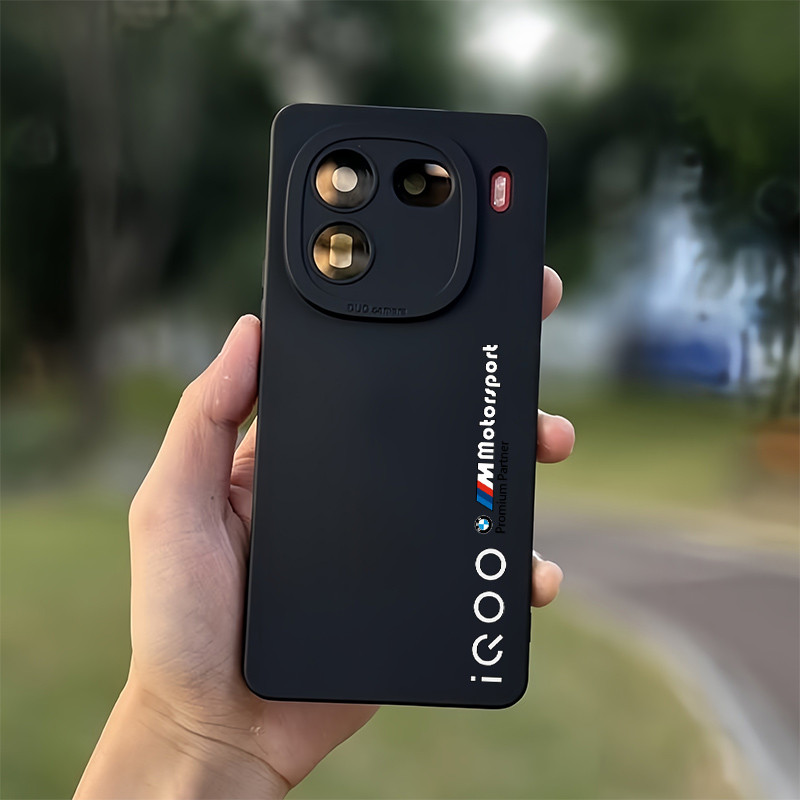 Ốp lưng silicon mềm Logo đồng thương hiệu BMW iQOO thời trang cho IQOO 15 / 13 / 12 / 11 Pro Iqoo NEO 11 / Neo 10 / 9 Pro Z9 Turbo Z10 Turbo Pro