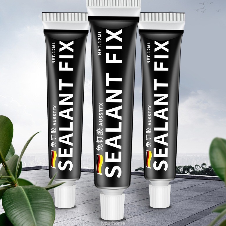 Không Rỉ Móng Tay Không Dính Keo Phụ Trợ Sealantfix Nhanh Khô Dính Kim Loại Kính Chất Lỏng Mạnh Keo