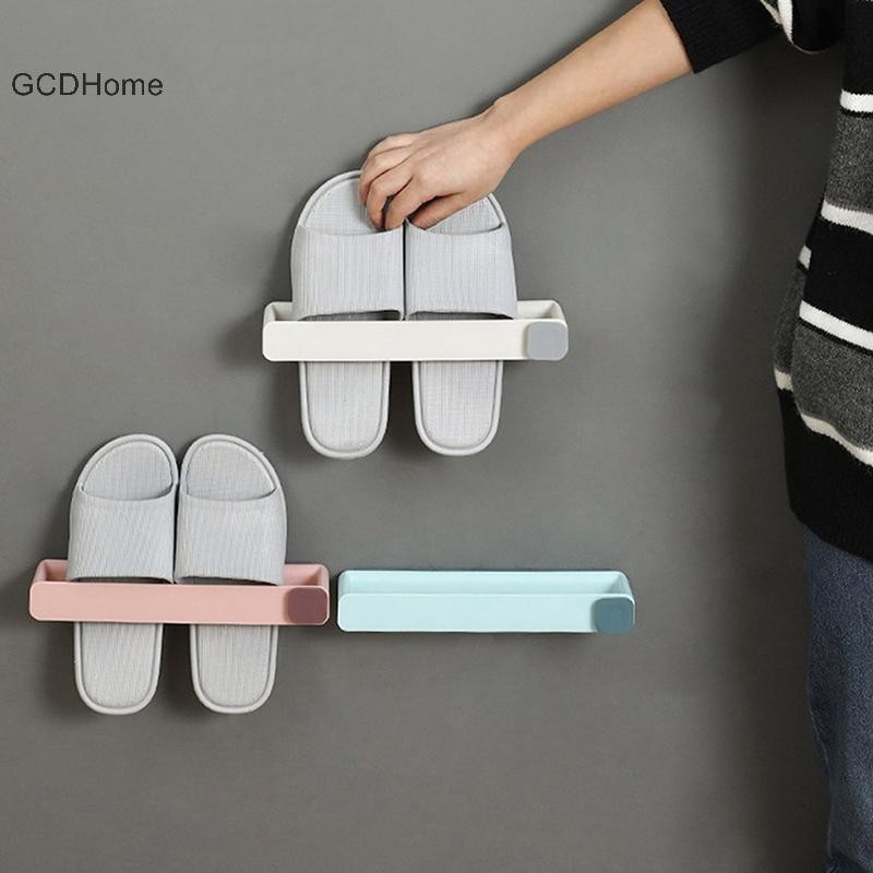 Kệ Dép Treo Tường GCDHome Khoan - Giá Để Giày Tiết Kiệm Không Gian 1 Tầng HOT