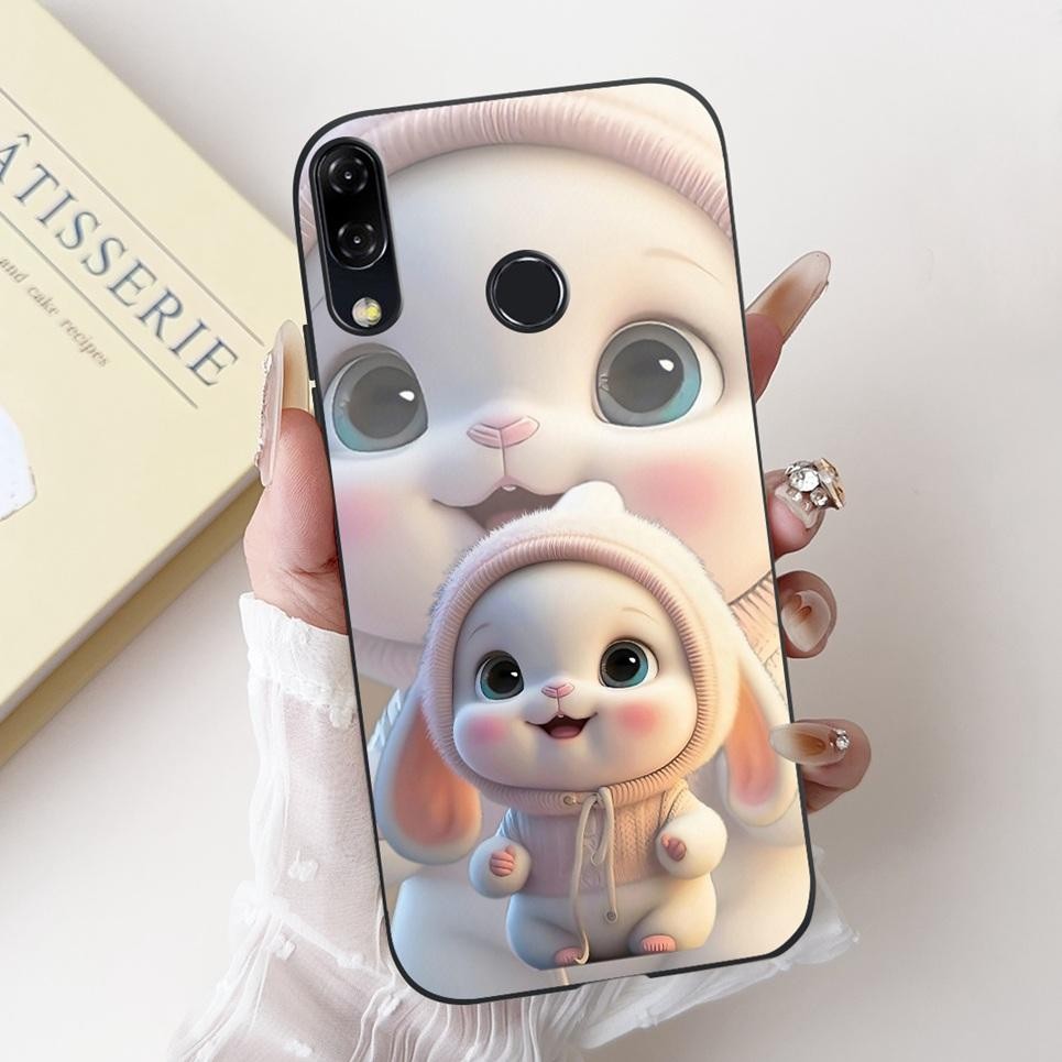 Họa tiết thời trang Vỏ động vật đáng yêu hoa cho ASUS Zenfone 5 5Z ZE620KL ZS620KL Vỏ điện thoại Vỏ silicon lỏng mềm mờ