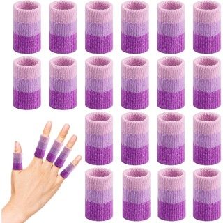 10 miếng móc bảo vệ ngón tay, nắp ngón tay nén móc tay áo đan bảo vệ ngón tay
