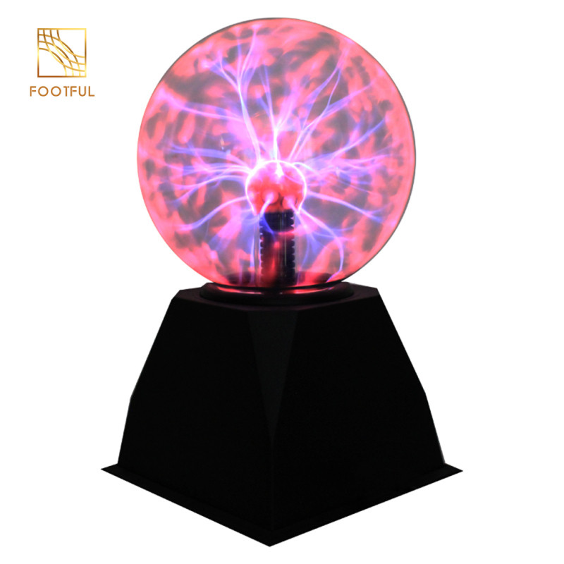 Đèn bàn quả cầu Plasma pha lê lấp lánh cho bữa tiệc Disco