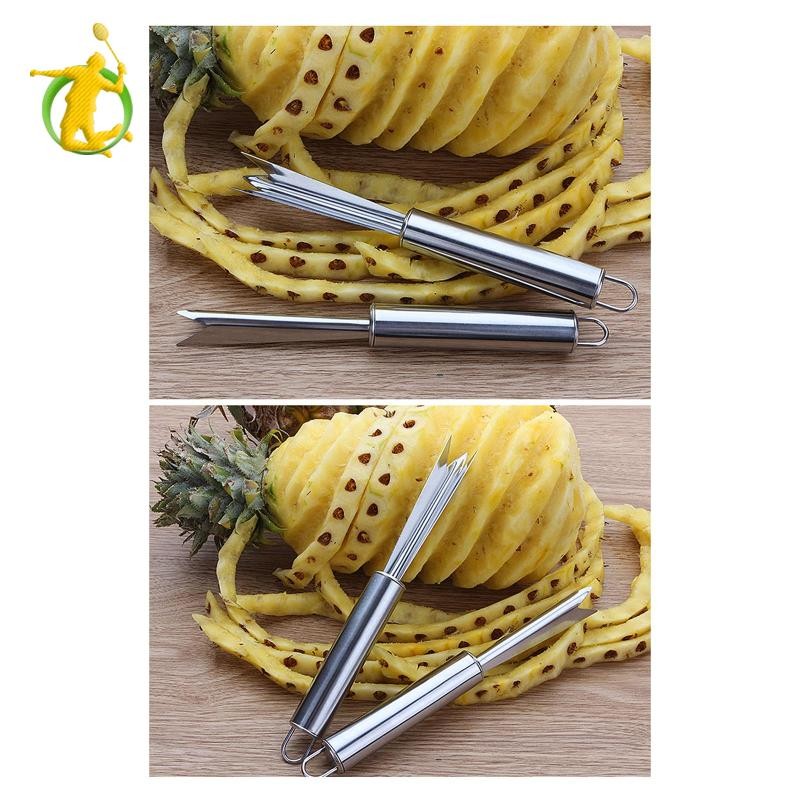 Dụng cụ gọt vỏ mắt dứa hình chữ V Máy cắt mắt dứa dễ sử dụng Dụng cụ cắt gọt vỏ dứa di động cho nhà bếp Nhà hàng tại nhà