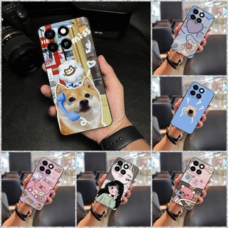 Ốp Điện Thoại Graffiti Bền Đẹp Cho ZTE Blade A35 / A55 Silicon Thiết Kế Thời Trang Dễ Thương Chống Bụi Bẩn Hoạt Hình Chống Va Đập Chống Sốc Bọc Toàn Bộ Vỏ Mềm Chống Thấm Nước Ốp Lưng TPU