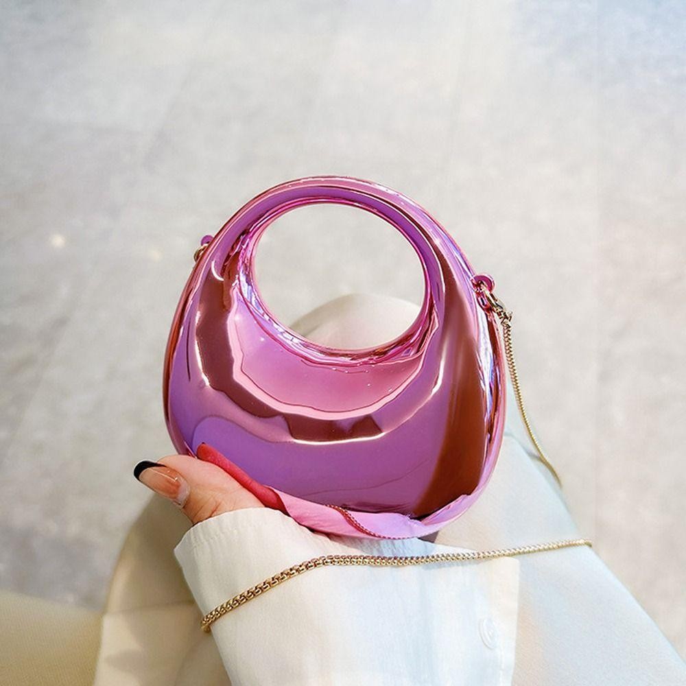 [Vận chuyển nhanh] Túi ly hợp MINIMALY, Túi xách di động thanh lịch, Túi đeo tay cầm nhỏ Acrylic thời trang dành cho nữ