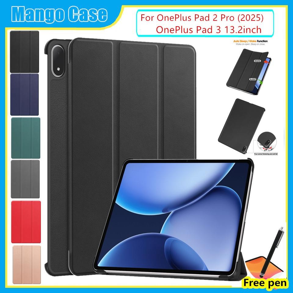 Dành Cho OnePlus Pad 2 Pro 2025 OnePlus Pad 3 13.2 inch Có Thể Điều Chỉnh Gấp Đứng Mềm TPU Ốp điện thoại Giá Đỡ Vỏ Chống Sốc Bảo Vệ