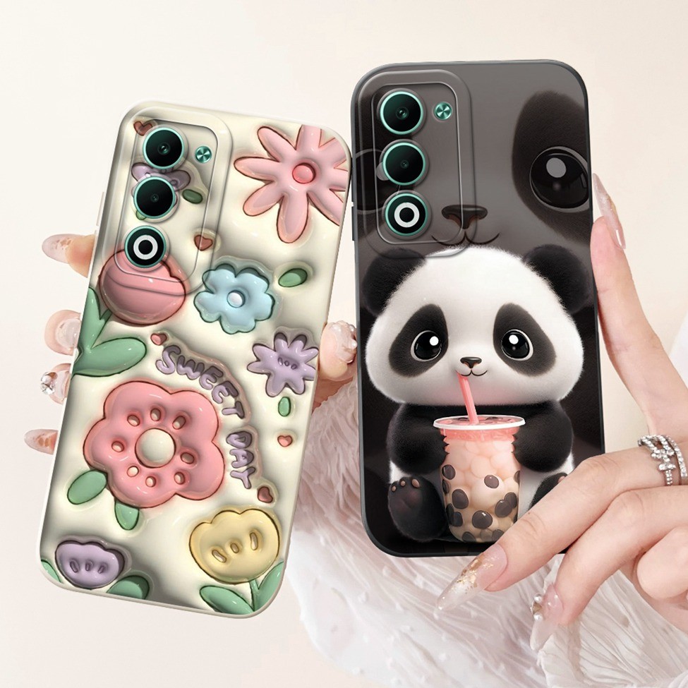 Ốp Điện Thoại Oppo A5 5G CPH2735 Oppo A5 5G 2025 Ốp Silicon Hoạt Hình Dễ Thương Thời Trang Sang Trọng Ngộ nghĩnh Mát Vẽ