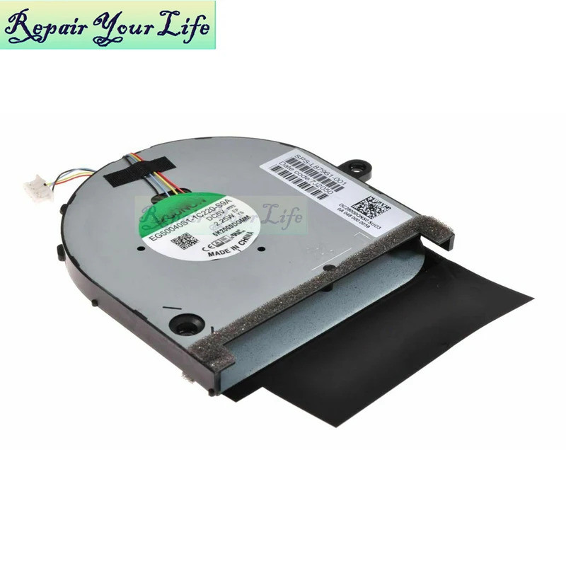 Quạt làm mát máy tính xách tay 5V cho HP ENVY 17-CG 17m-CG TPN-C146 17-cg1356 L87962 L87961-001 Bộ xử lý Quạt card đồ họa Mới