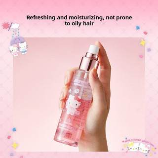 MINISO Tinh dầu chăm sóc tóc Katie Dry Frizzy Repair Hello Kitty 50th Anniversary Hair No Knotty Soft Mist Smooth Hair Care Tinh dầu chăm sóc tóc Dầu chăm sóc tóc