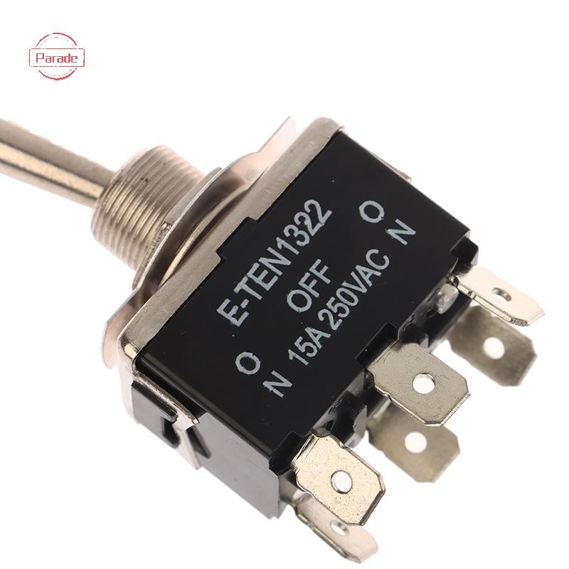 Parade 5 Chiếc Xe Hạng Nặng Thuyền Rocker Chuyển Đổi 15A 250V 2Pin SPST BẬT / TẮT Công Tắc Rocker Có Khởi Động Chống Thấm Nước Spst Rocker VN