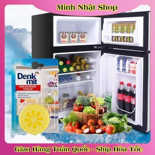 [Mẫu mới nhất] Sáp khử mùi tủ lạnh Denkmit hương chanh