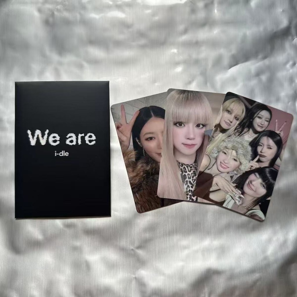 I-dle We Are Photocard Thẻ giao dịch ngẫu nhiên