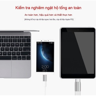 Đầu chuyển sạc Micro / iOS / Type-C – Dùng cho điện thoại, máy tính bảng iPhone, Samsung, Xiaomi, Huawei