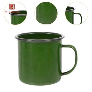 Cốc cà phê tráng men có tay cầm Cốc uống nước cho bàn văn phòng nhà bếp