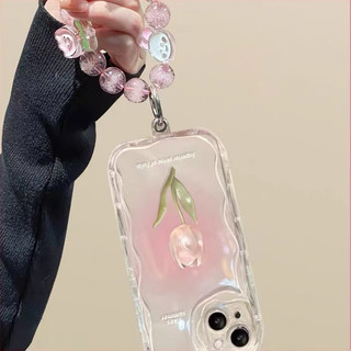 Ốp Lưng Dây Hoa Gấu Tulip Thời Trang Cho Realme Note 60 60X 50 C75X C61 C75 C63 C65S C67 C55 C53 C51 C35 C21Y C25Y 10 9 Pro 8 5G 9i 4G Cô Gái TPU Vỏ Điện Thoại