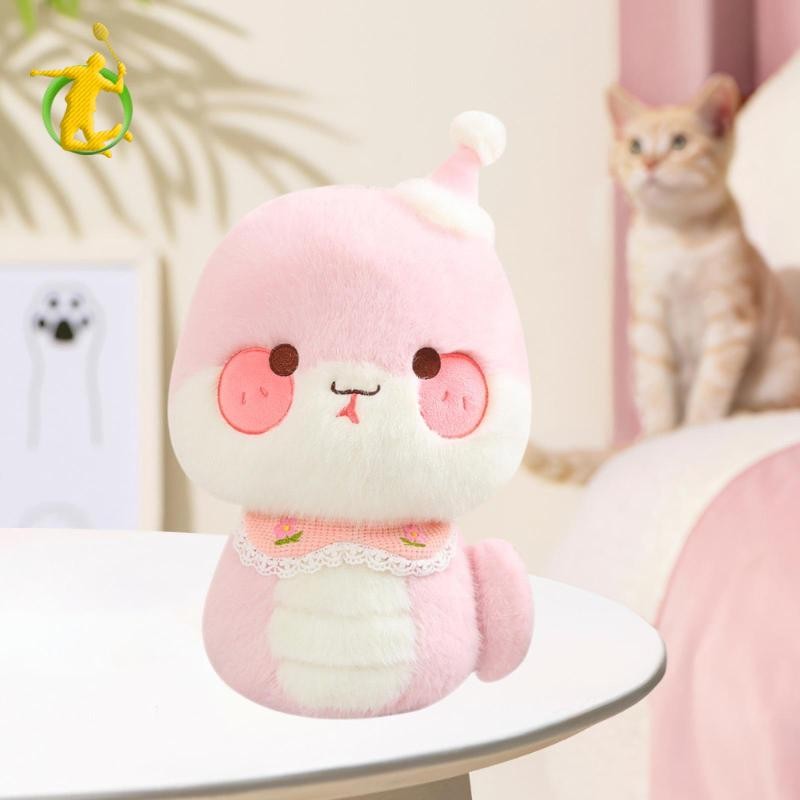 Hoạt Hình Rắn Sang Trọng Đồ Chơi Ôm Sang Trọng Gối Dễ Thương Năm Của Con Rắn Trang Trí Sang Trọng