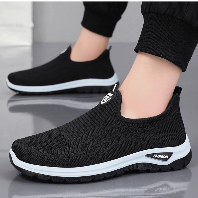 🇻🇳 ​​Giày Sneaker Thể Thao Nam Dạng Ống Mềm Mại Thoáng Khí Sẵn Hàng​