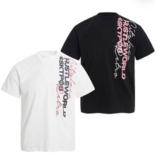 GKSSS Mỹ giản dị T-shirt với in chữ sáng tạo, tiêu chuẩn phù hợp cho mùa hè