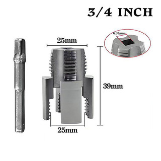 Công Cụ Ren Ống PPR 1/2 inch & 3/4 inch, Tích Hợp Ren Trong & Ngoài, Có Vòi & Khuôn Cắt Ren