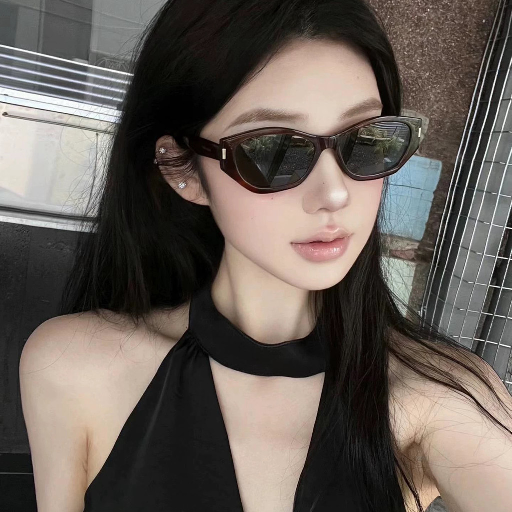 Kính râm gọng hẹp Unisex có bộ lọc UV400, Khung PC lấy cảm hứng từ cổ điển - Nhẹ & bền cho các hoạt động ngoài trời