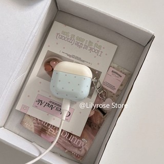 Ốp lưng AirPods 4 [2024] AirPods Pro2 Pro 3 2 1 Apple AirPods Bảo vệ tai nghe không dây Cô gái Hàn Quốc Blue Chic IMD